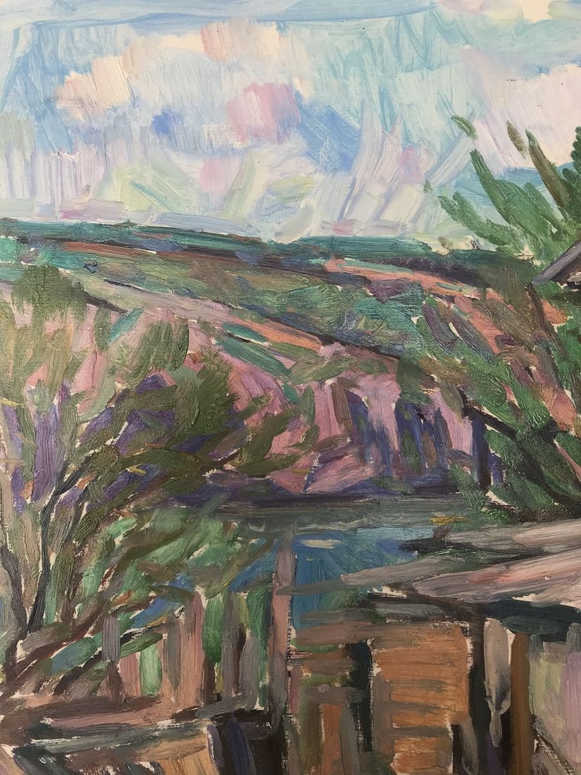 Oil painting Country life Peter Tovpev - 4