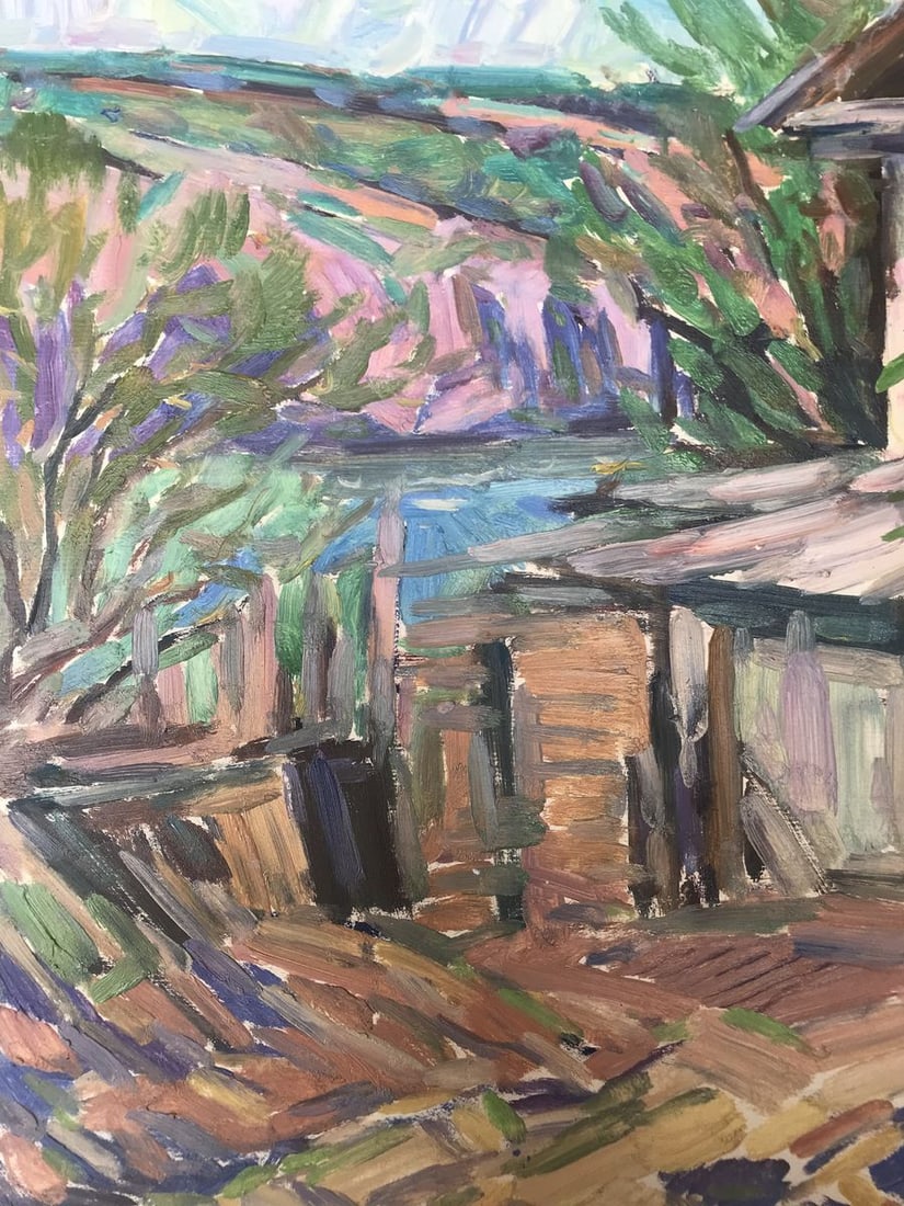 Oil painting Country life Peter Tovpev - 5