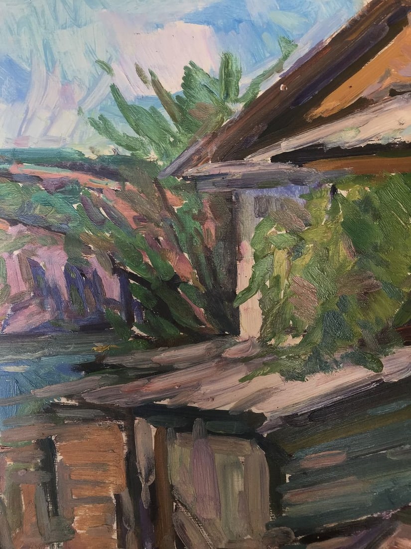 Oil painting Country life Peter Tovpev - 6