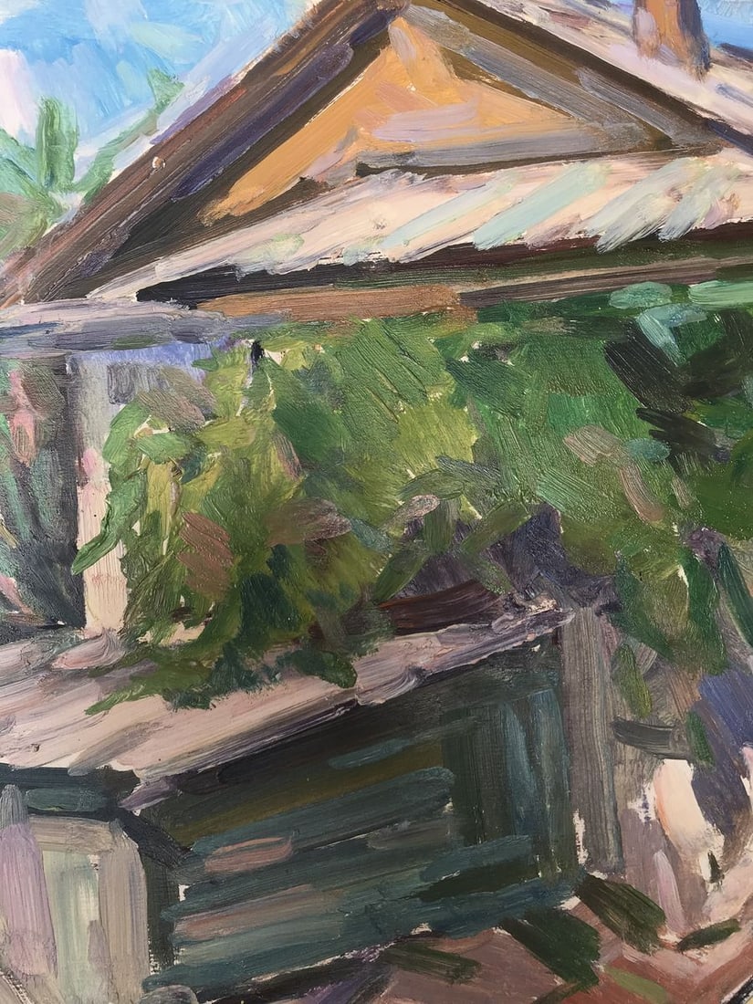 Oil painting Country life Peter Tovpev - 8