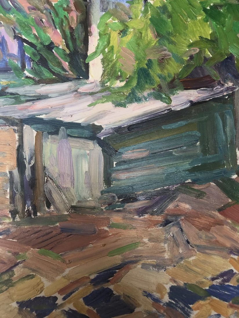 Oil painting Country life Peter Tovpev - 9