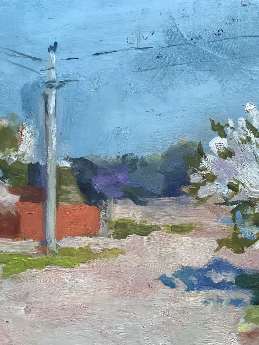 Oil painting Sunny warm day Peter Tovpev - 4