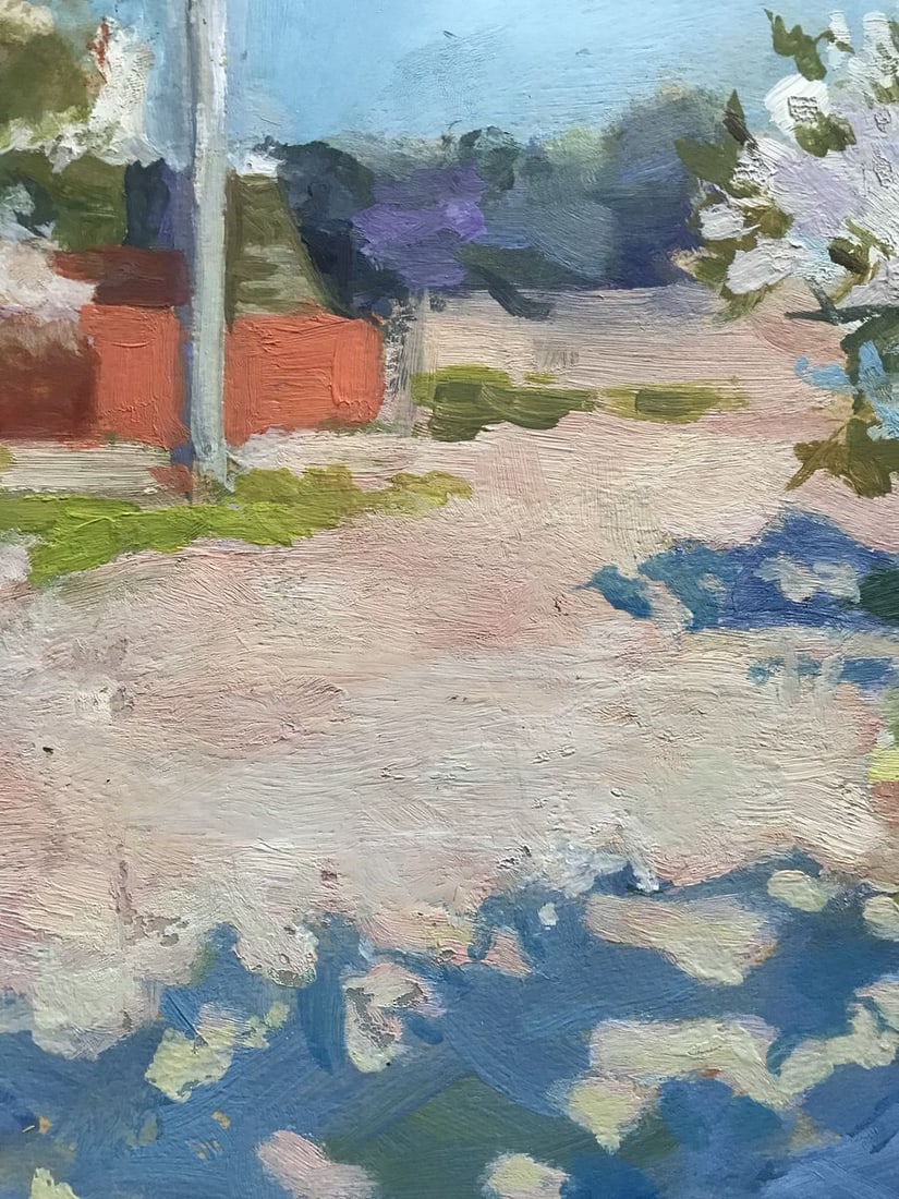 Oil painting Sunny warm day Peter Tovpev - 5