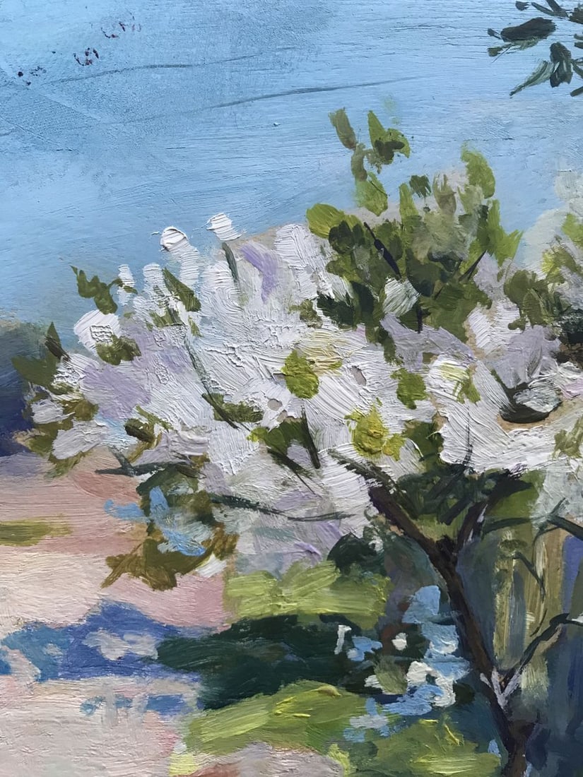 Oil painting Sunny warm day Peter Tovpev - 6