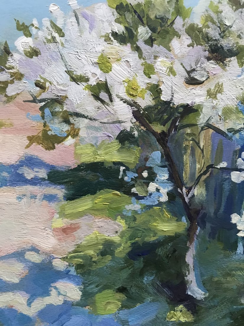 Oil painting Sunny warm day Peter Tovpev - 7