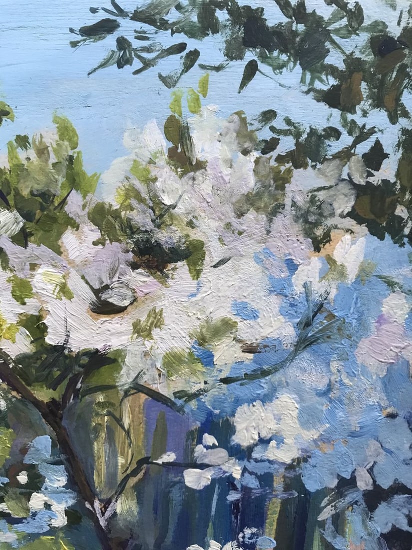 Oil painting Sunny warm day Peter Tovpev - 8