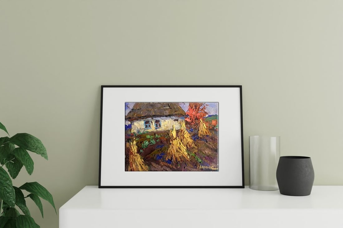 Oil painting Lonely Kalenyuk Oksana - 3