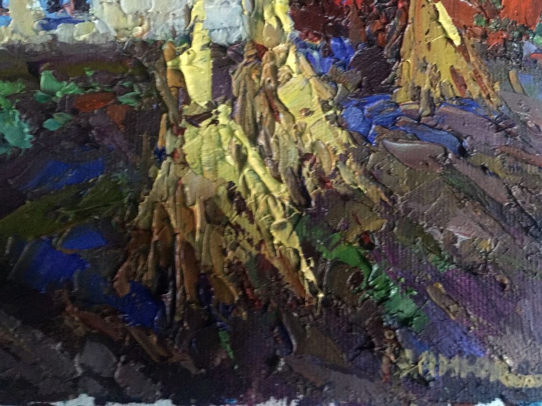 Oil painting Lonely Kalenyuk Oksana - 9