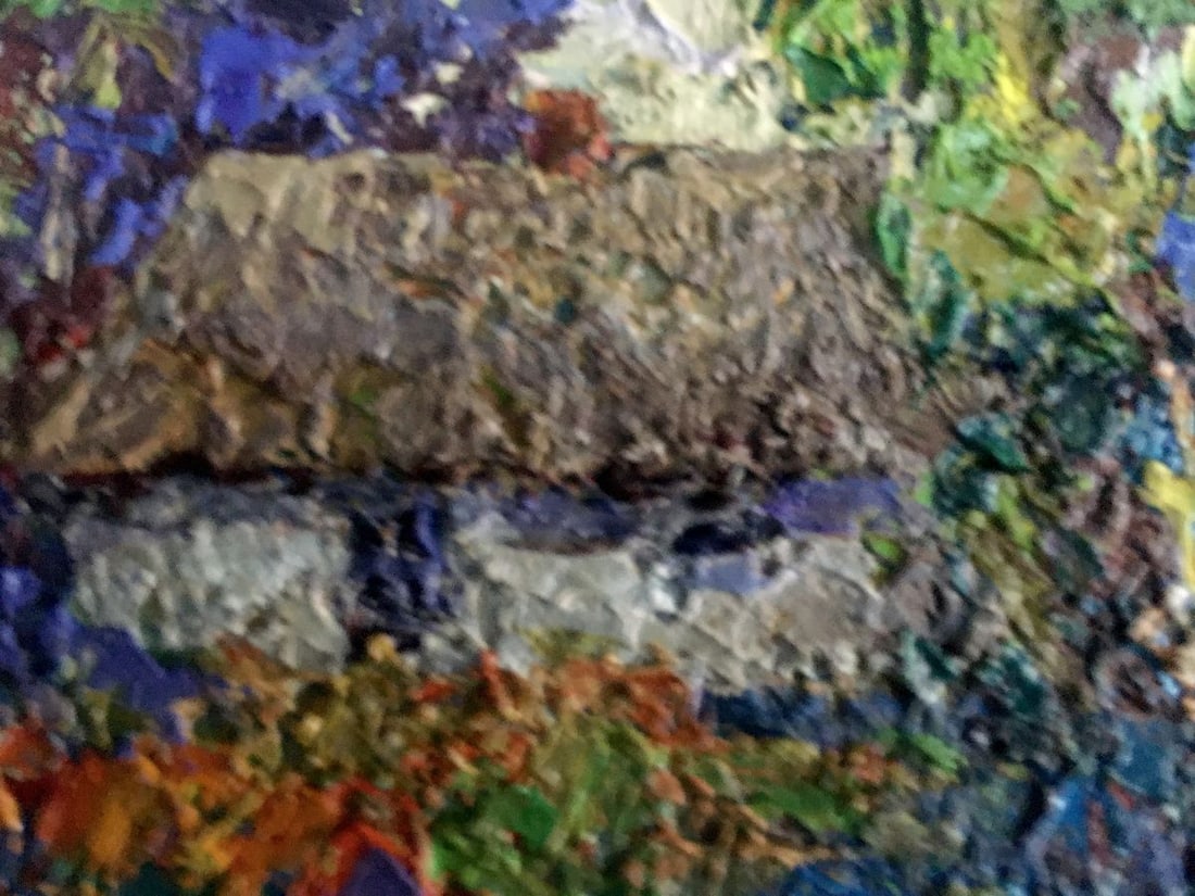 Oil painting In the village Kalenyuk Alex - 7