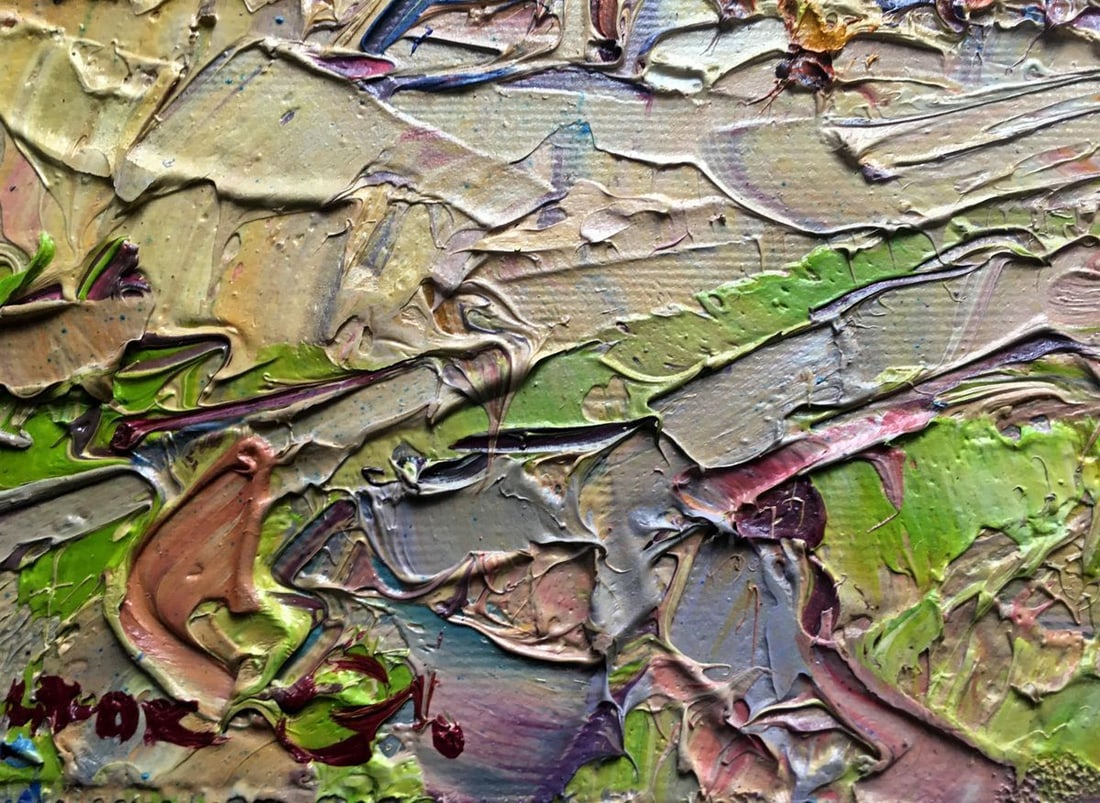 Oil painting Spring wind Kalenyuk Alex - 4