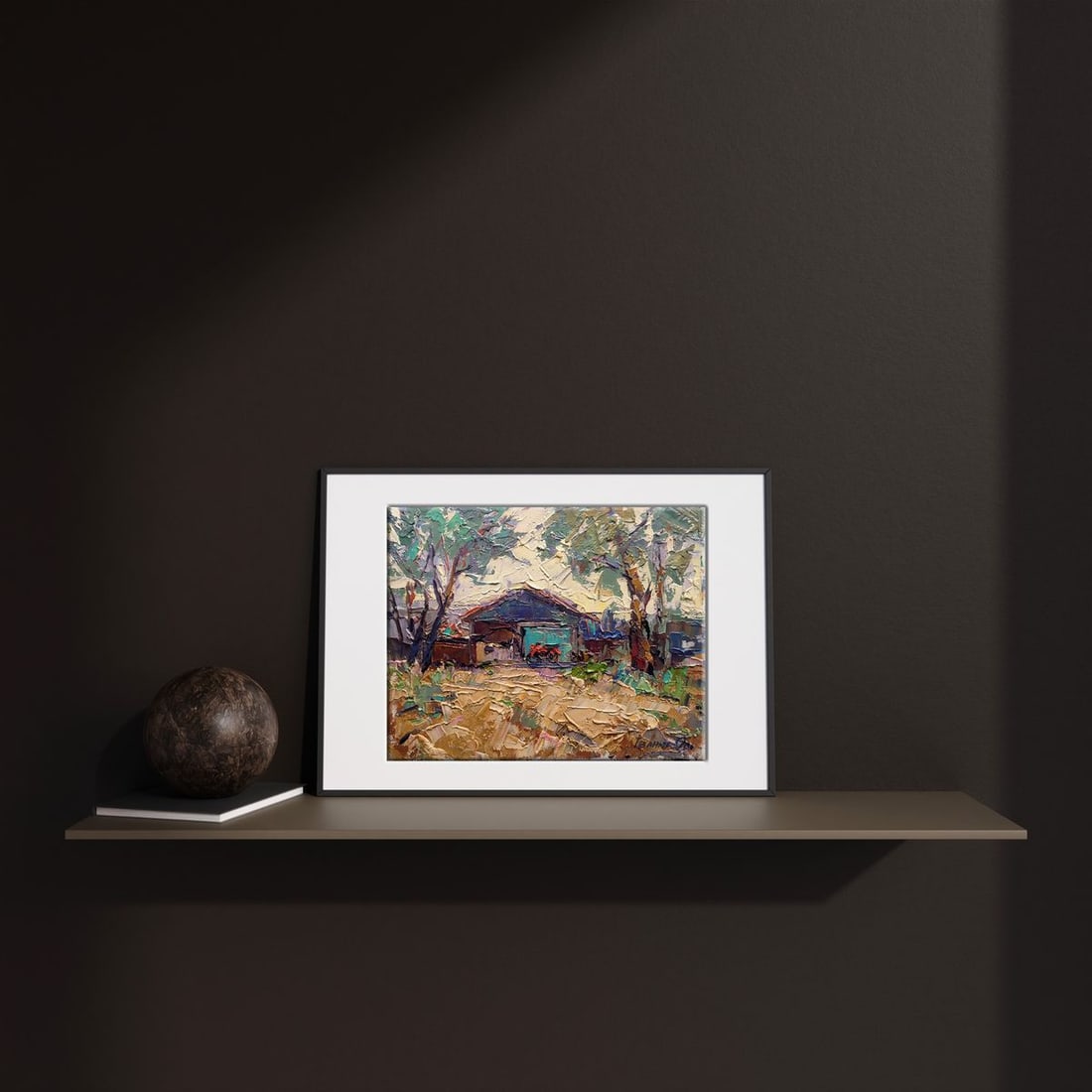 Oil painting In the shade of the trees Kalenyuk Alex - 2