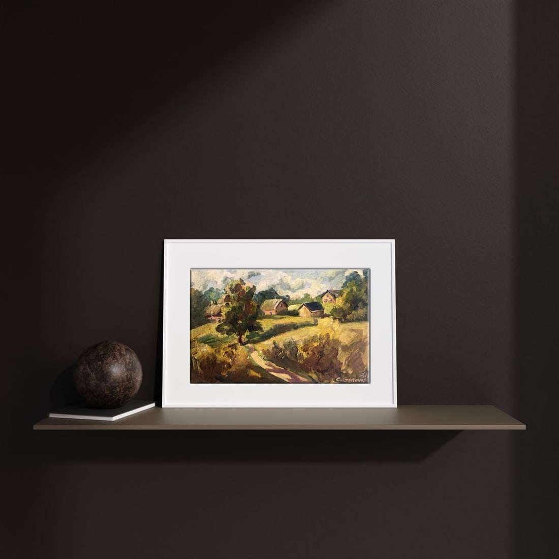 Oil painting City of Fastiv Svetlana Gramm - 2