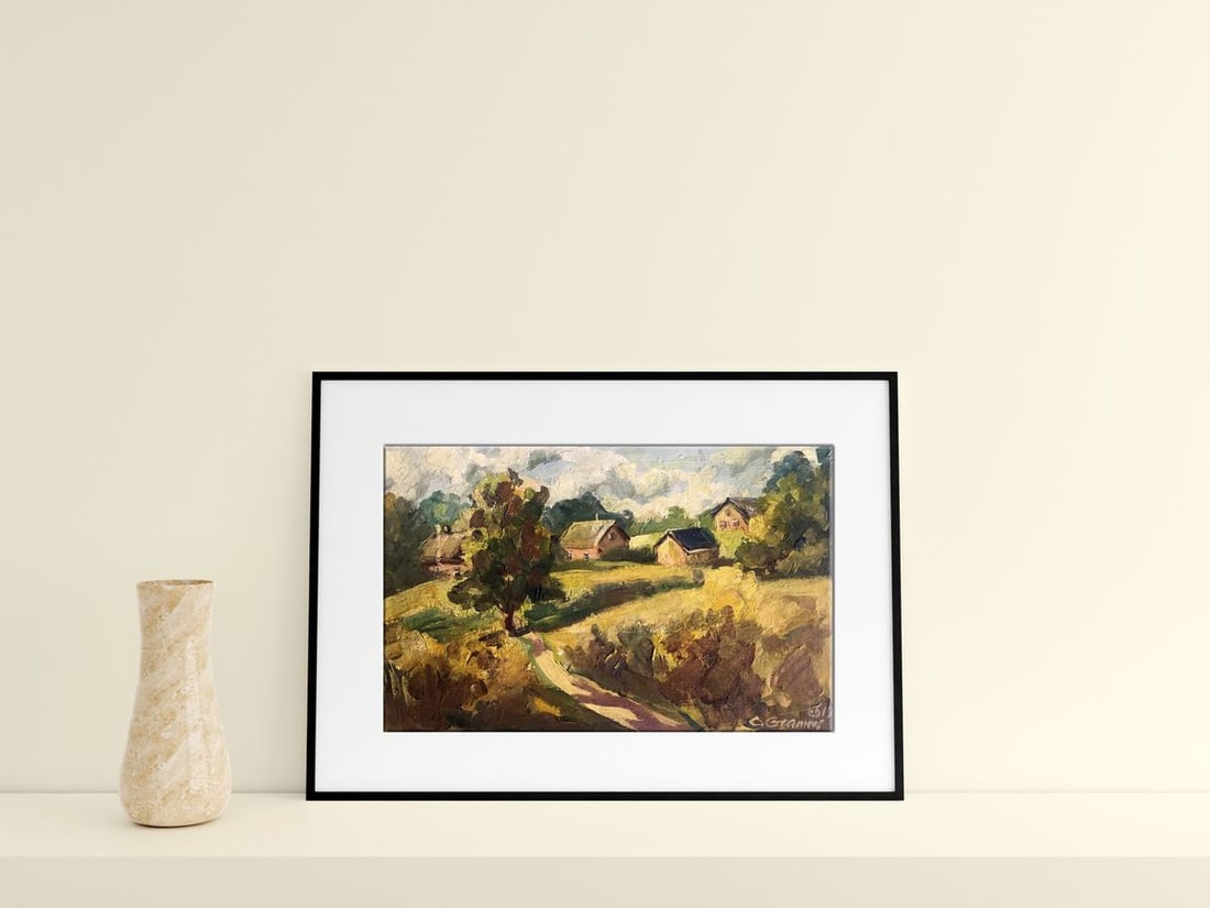 Oil painting City of Fastiv Svetlana Gramm - 3