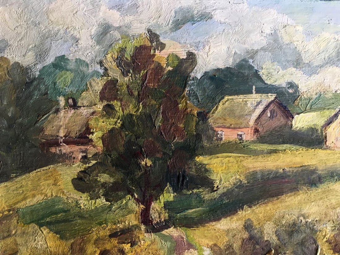 Oil painting City of Fastiv Svetlana Gramm - 5