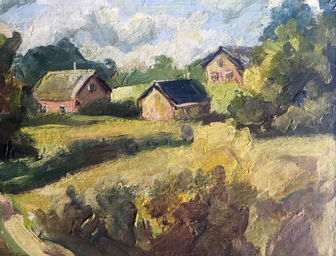 Oil painting City of Fastiv Svetlana Gramm - 6