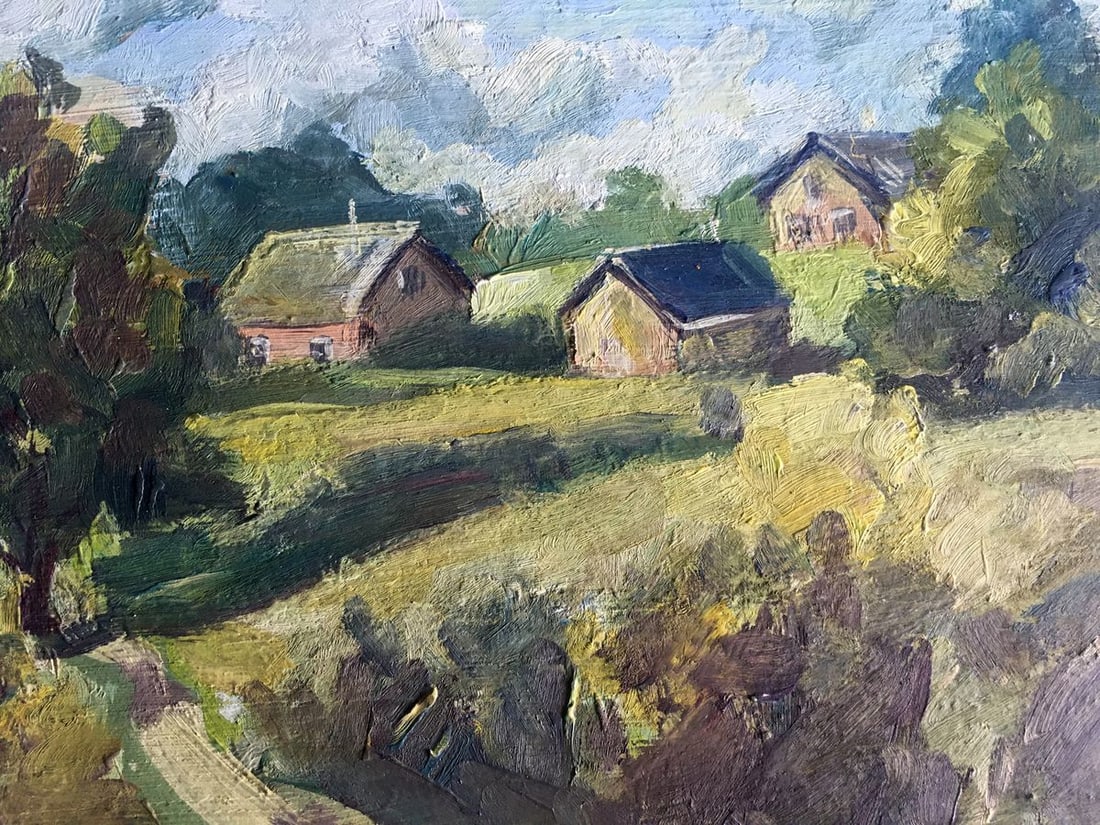 Oil painting City of Fastiv Svetlana Gramm - 9