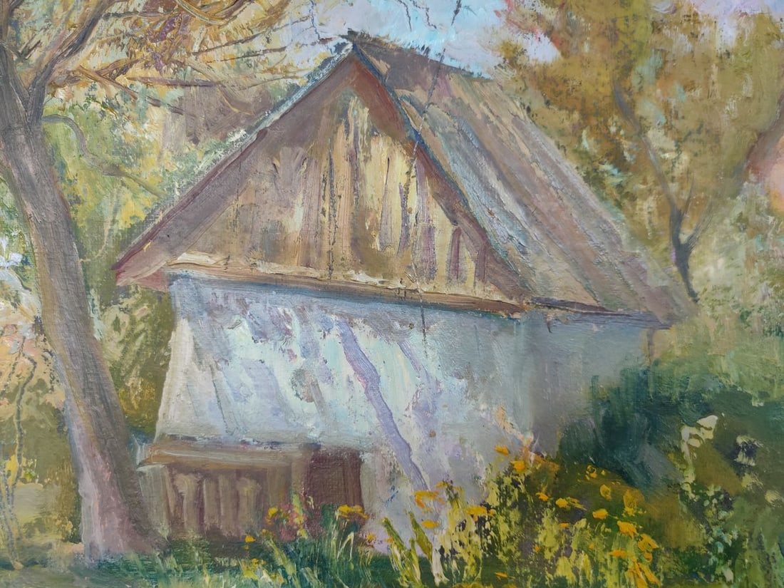 Oil painting Spring in Teklino Mishurovsky V. V. - 3