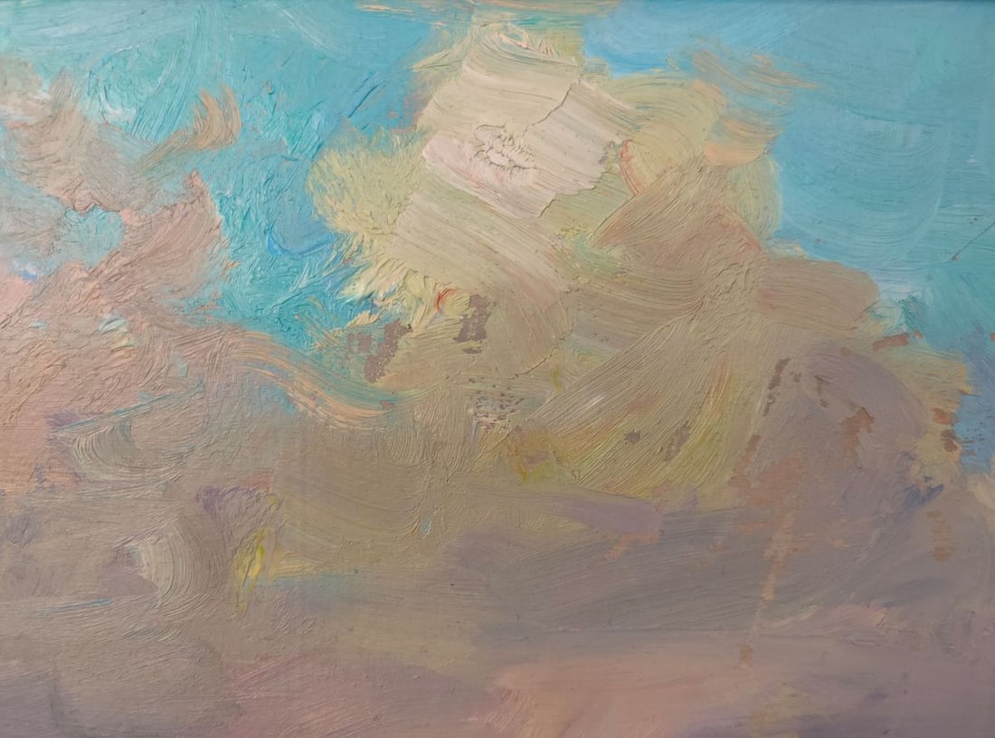 Oil painting Early winter morning Mishurovsky V. V. - 5