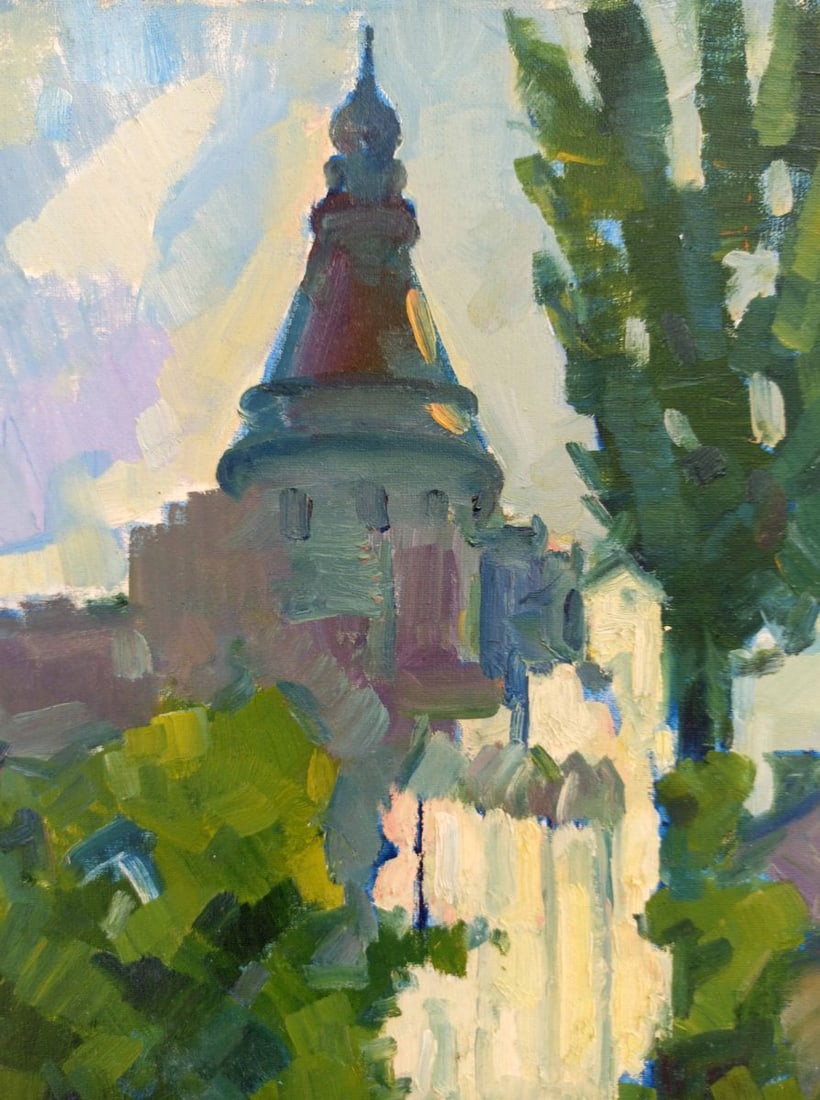 Oil painting Cityscapes Peter Tovpev - 3