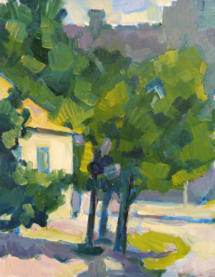 Oil painting Cityscapes Peter Tovpev - 5