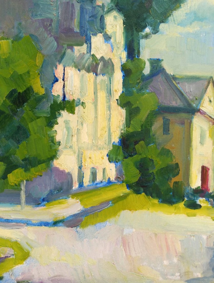 Oil painting Cityscapes Peter Tovpev - 6