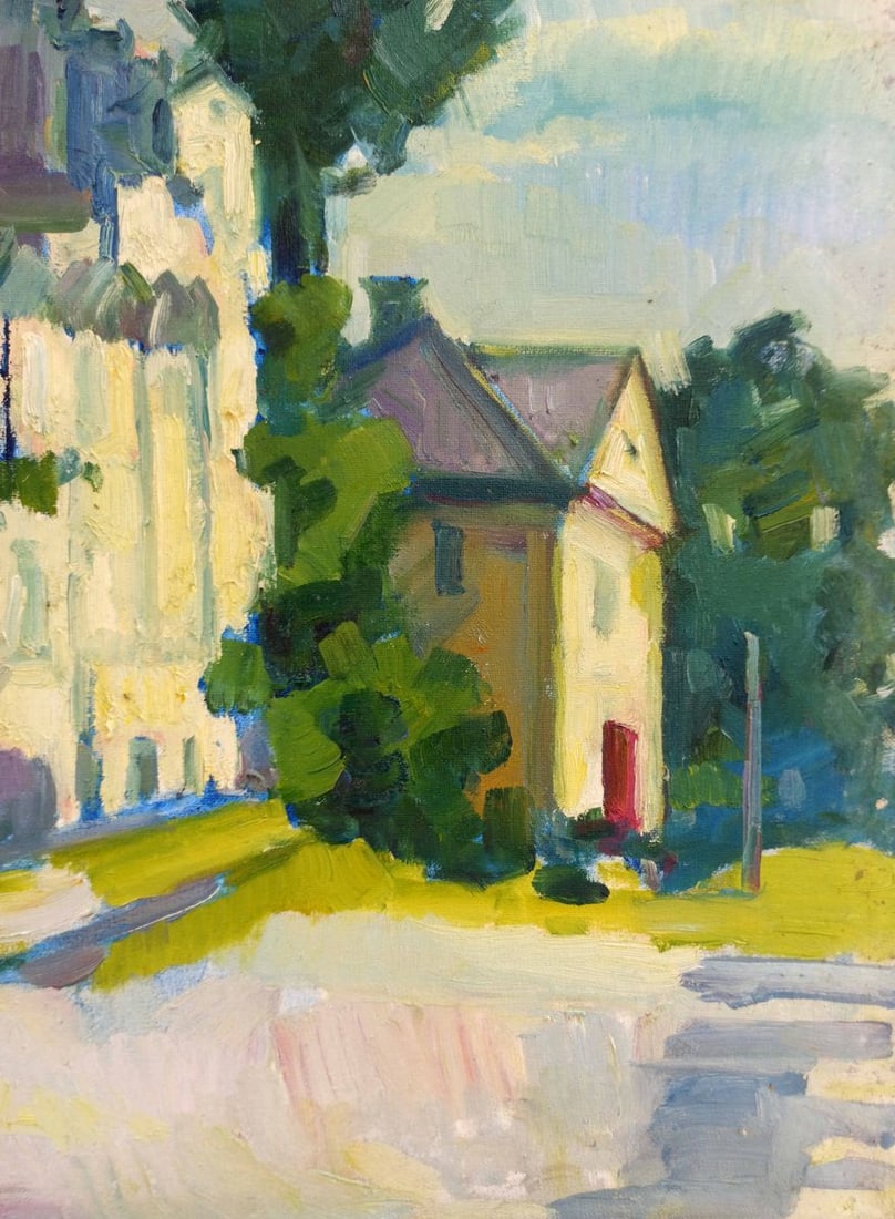 Oil painting Cityscapes Peter Tovpev - 7