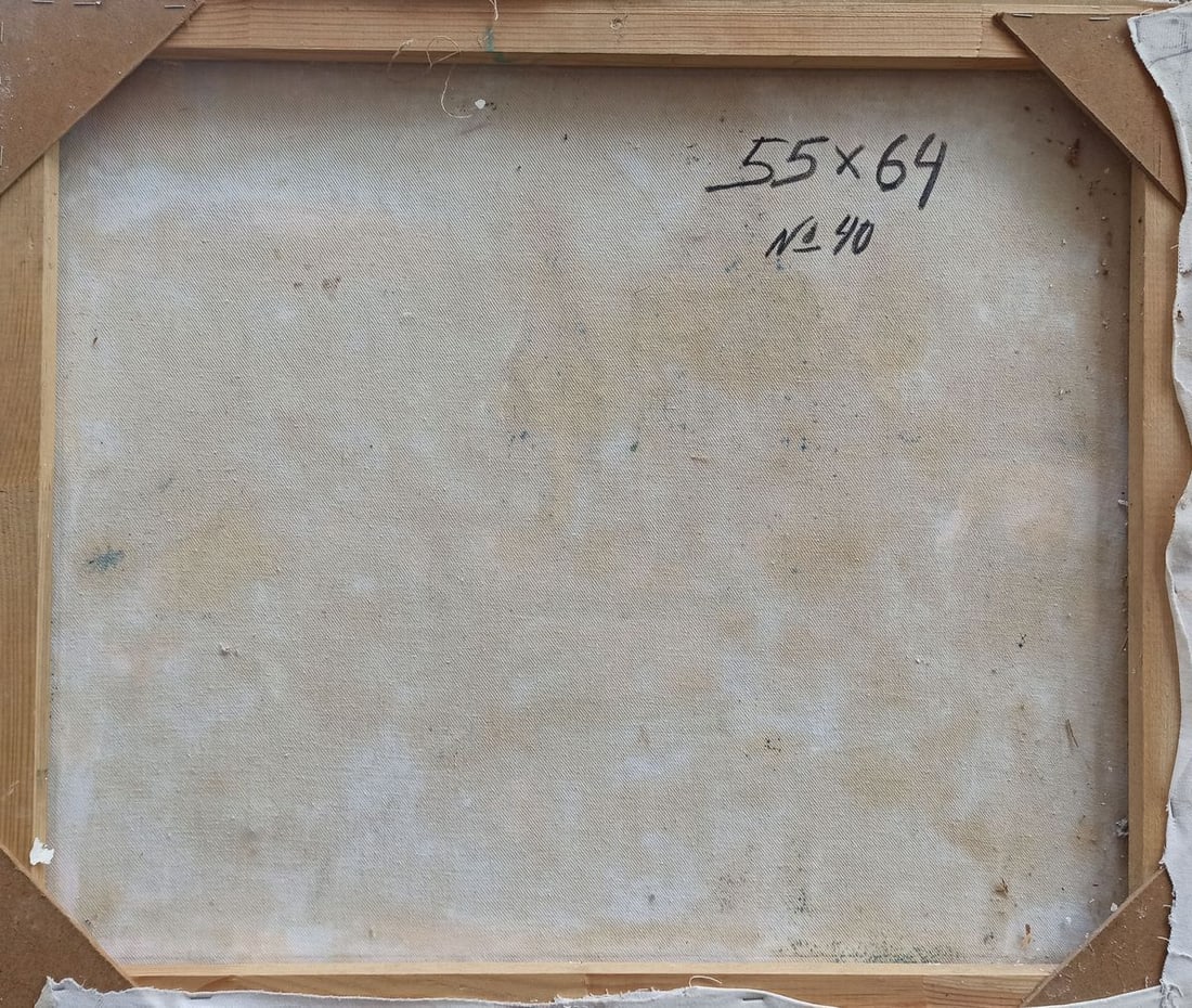 Oil painting City landscape Peter Tovpev - 8