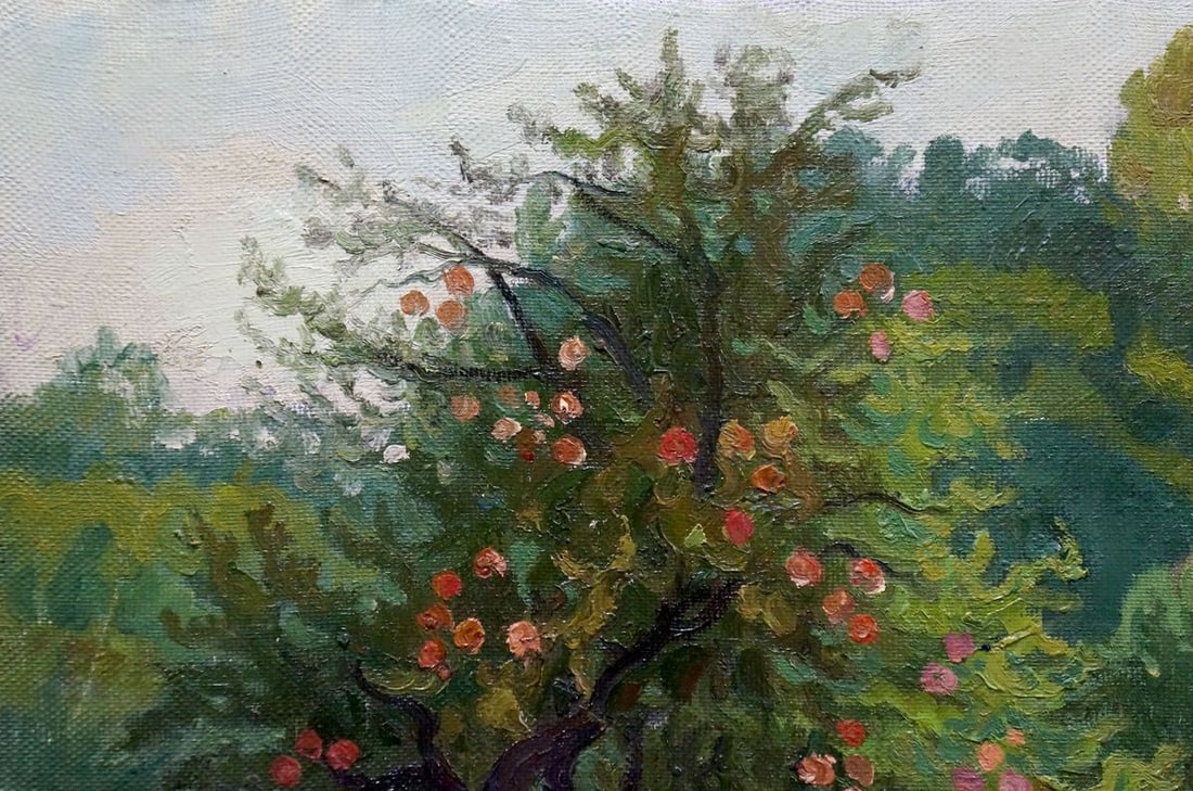 Oil painting Old apple tree Zorko Yuri Valentinovich - 3