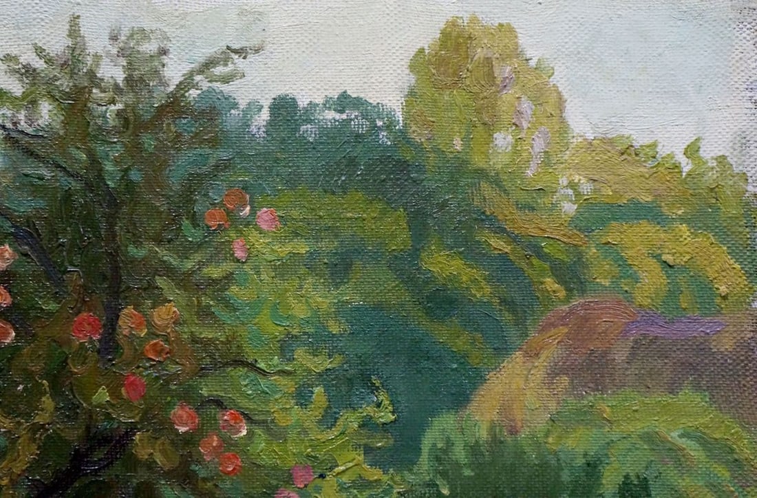 Oil painting Old apple tree Zorko Yuri Valentinovich - 4