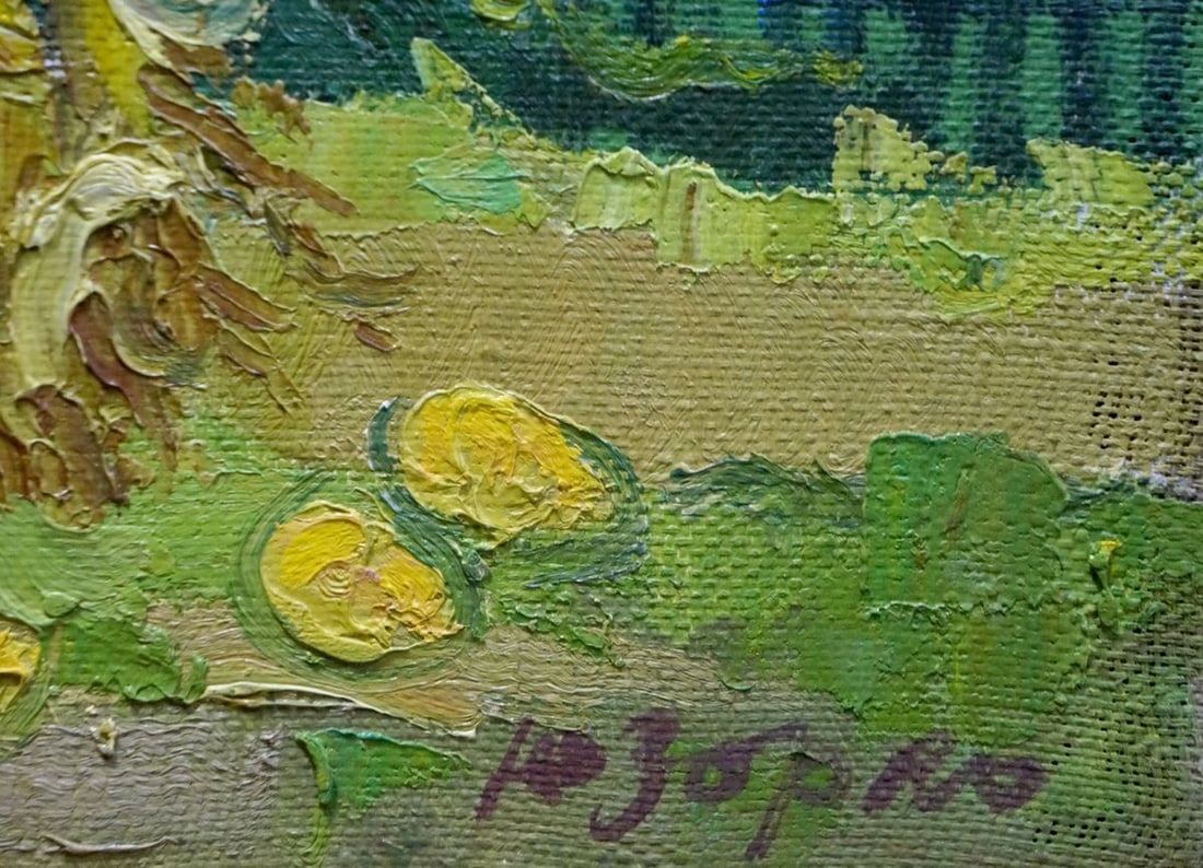 Oil painting Old apple tree Zorko Yuri Valentinovich - 6