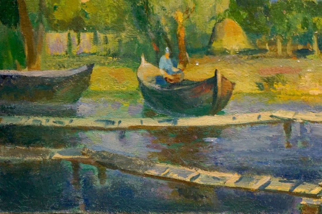 Oil painting Summer landscape Minka Alexander Fedorovich - 2