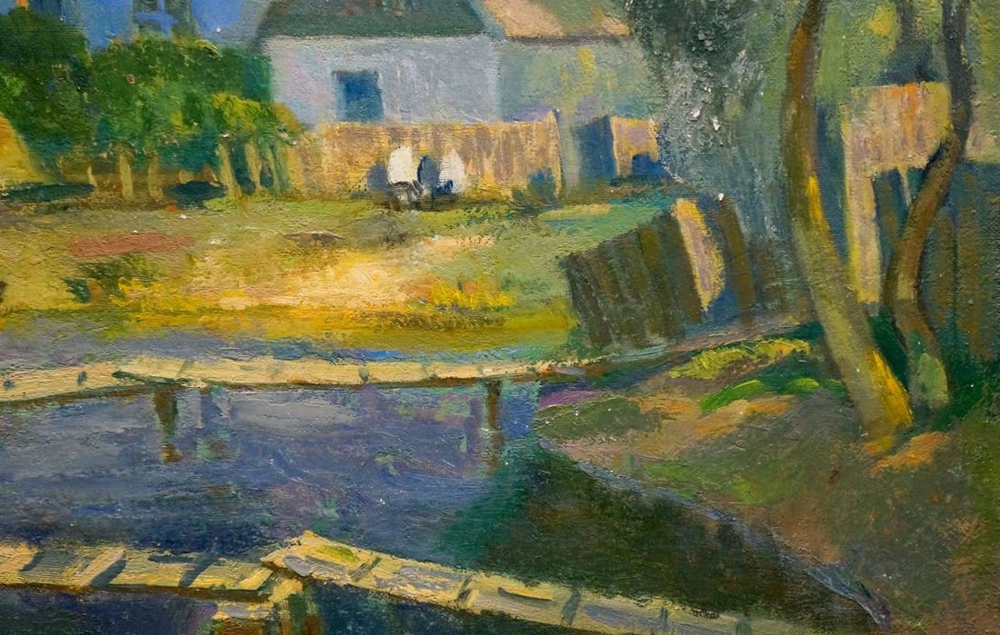 Oil painting Summer landscape Minka Alexander Fedorovich - 5