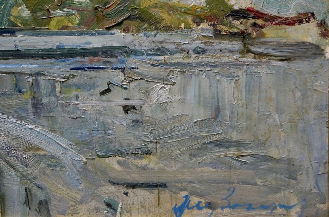 Oil painting Urban landscape Zakharov Fedor Zakharovich - 6