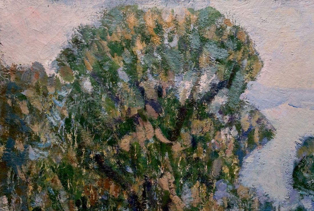 Oil painting After the fair Petro Dorofiyovych Slota - 3