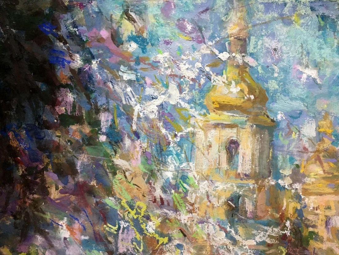 Oil painting Church Gubsky Igor Ivanovich - 2
