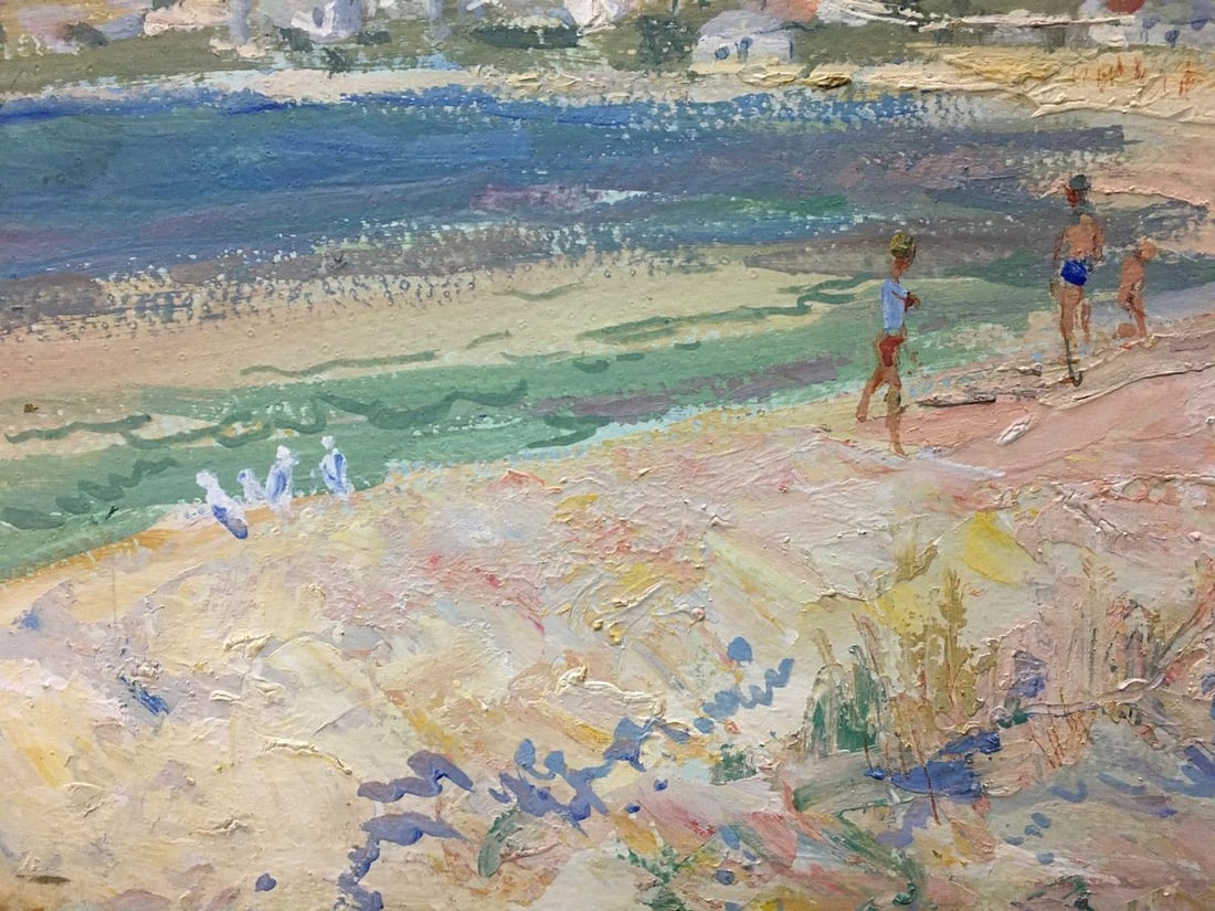 Oil painting On the beach Sulimenko Petr Stepanovich - 2