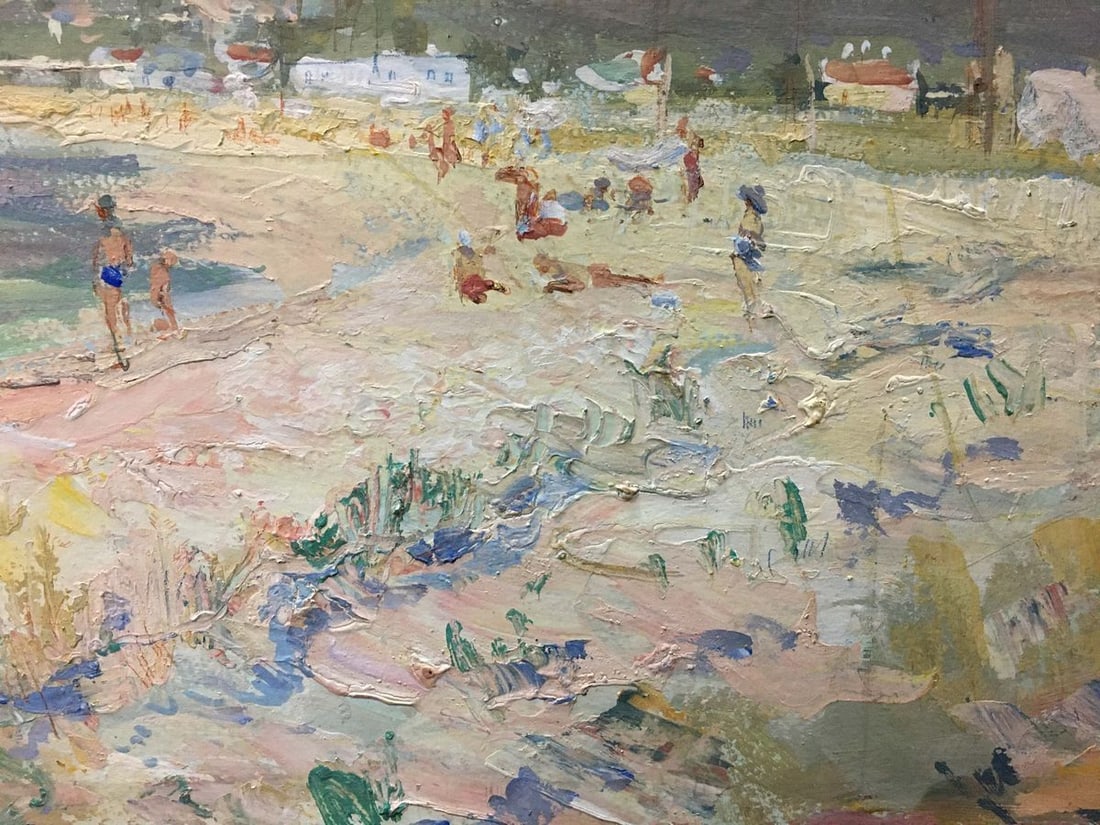 Oil painting On the beach Sulimenko Petr Stepanovich - 3