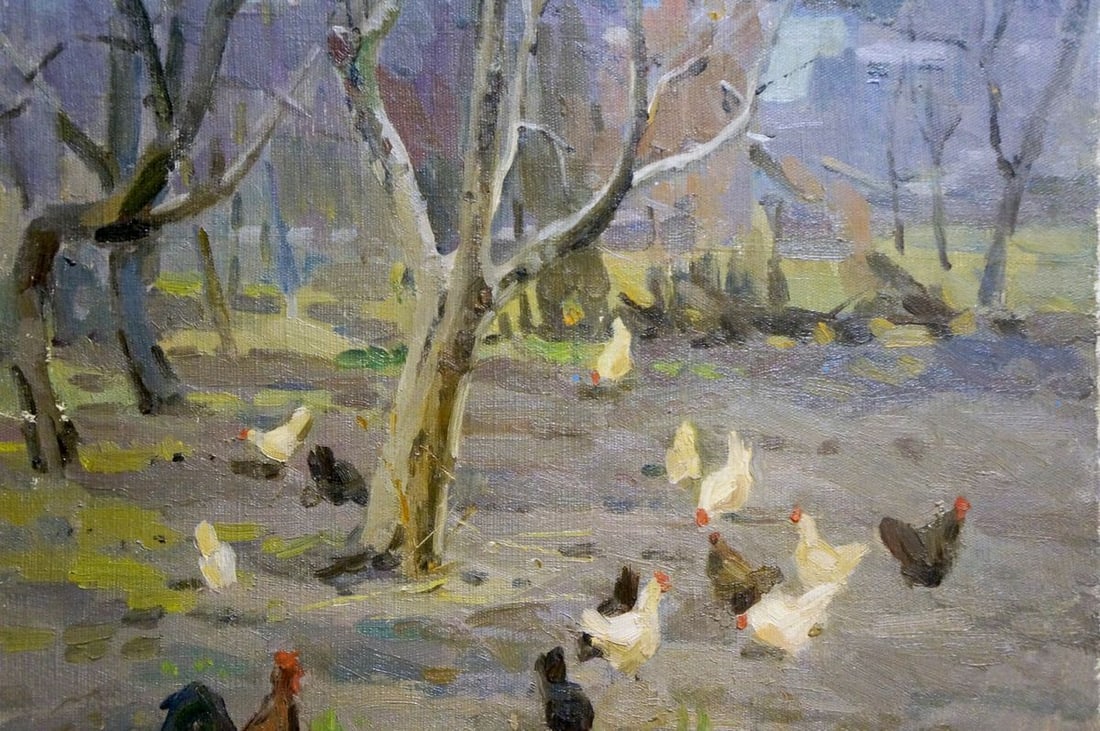 Oil painting Household Volobuev Evgeny Vsevolodovich - 3