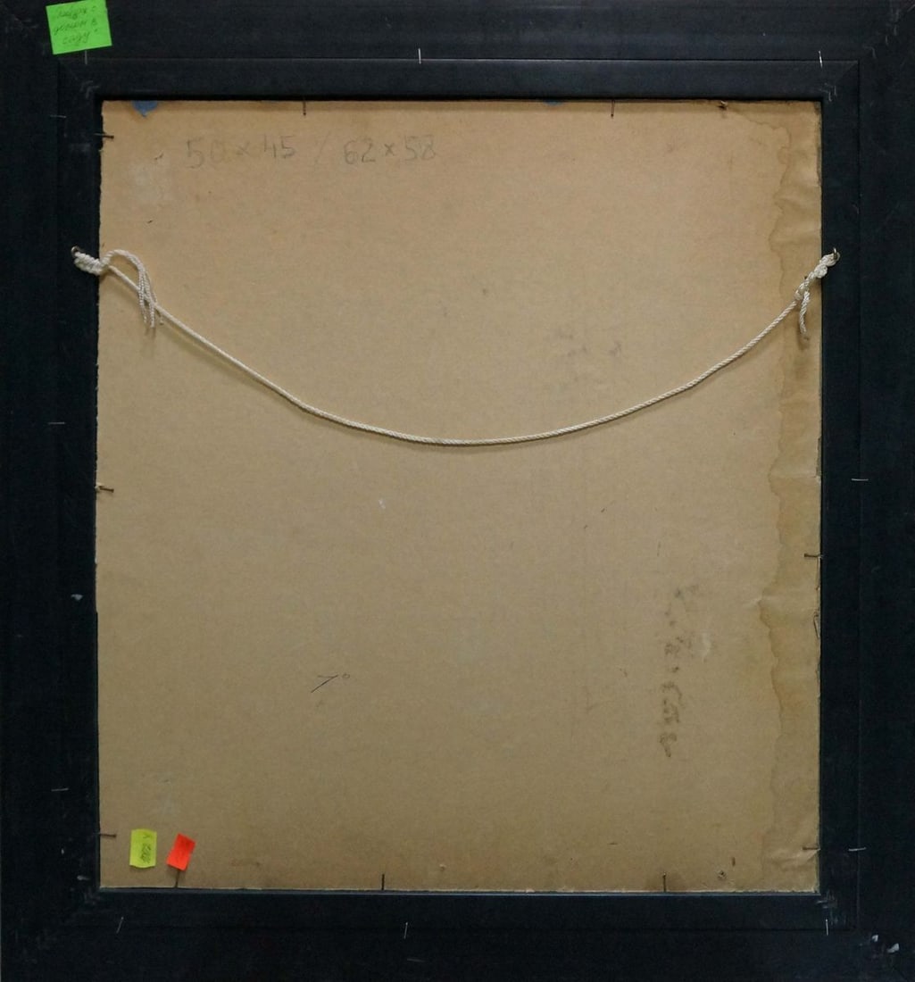 Oil painting House landscape Gantman Moses Faybovich - 7