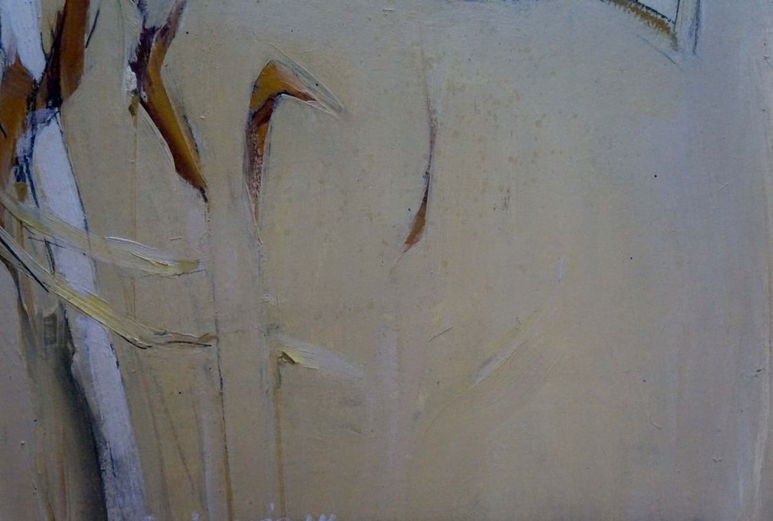 Oil painting Beachfront Location - 2