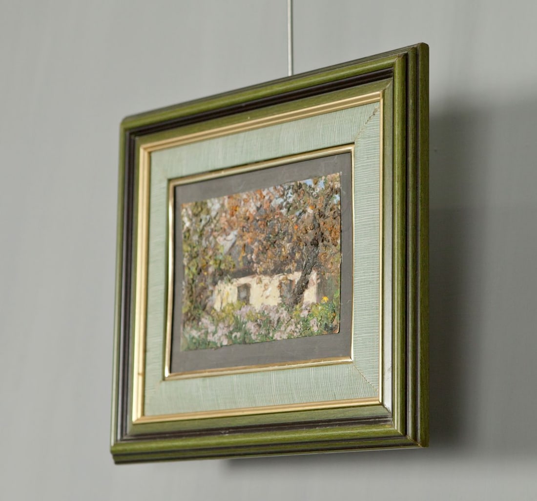 Oil painting an evening over my house Ivan Tsyupka - 2