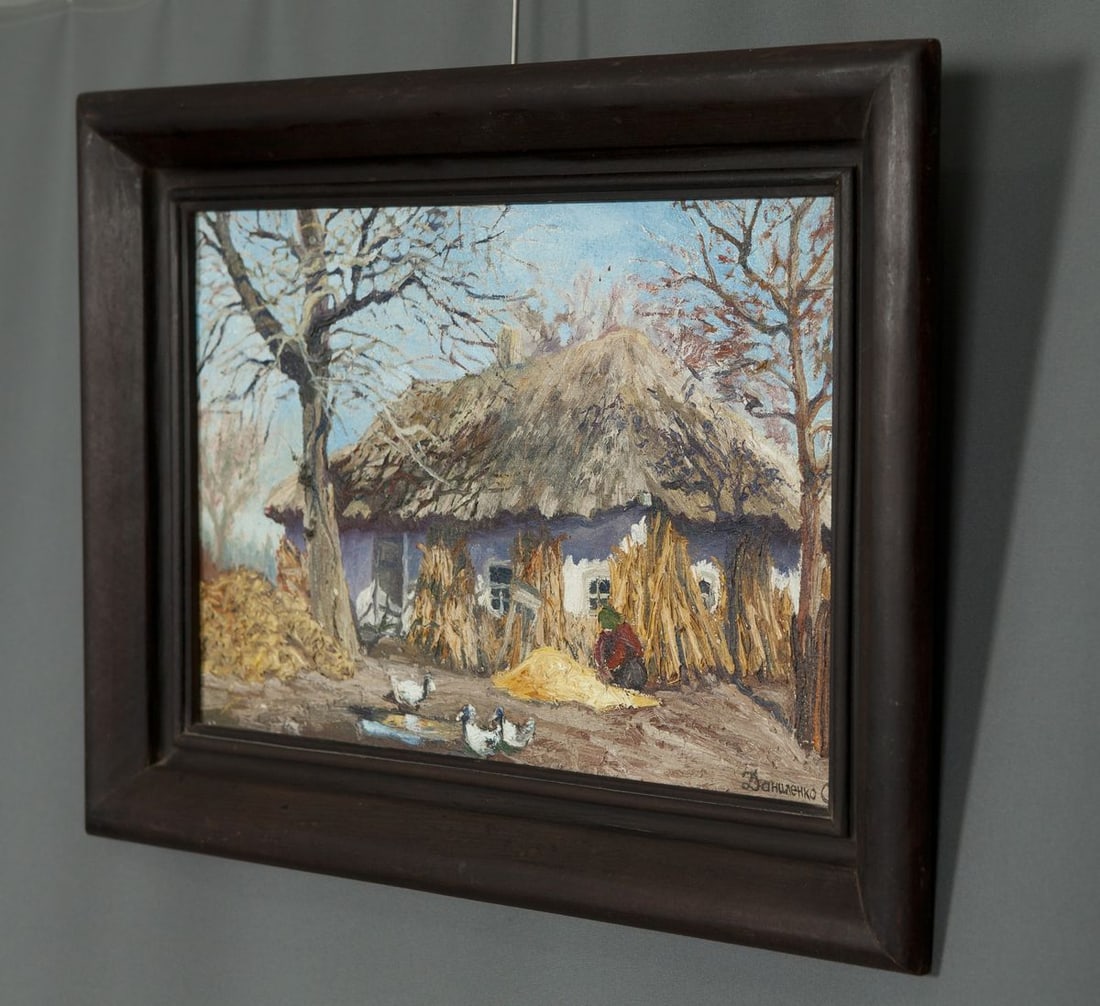 Oil painting Rural house Alexander Danilenko - 2