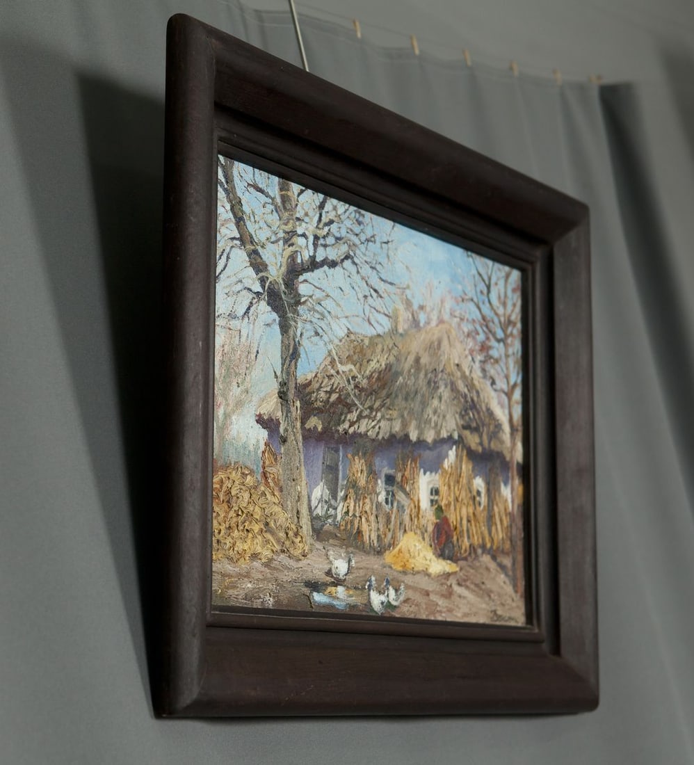 Oil painting Rural house Alexander Danilenko - 3