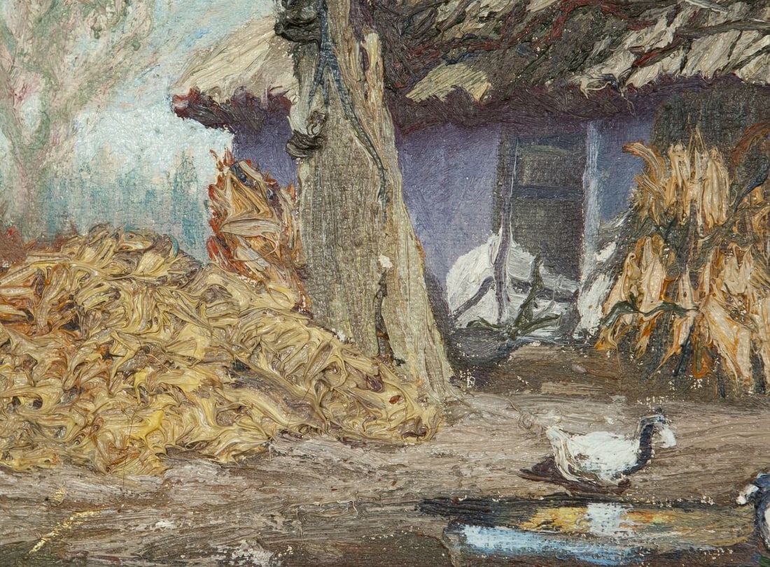 Oil painting Rural house Alexander Danilenko - 6