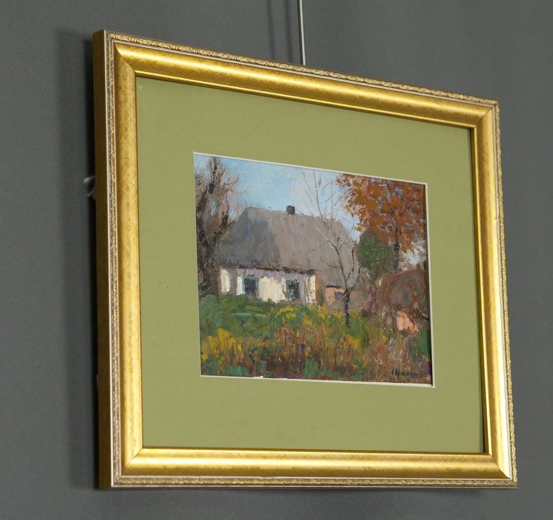 Oil painting Beginning of autumn Ivan Kirillovich Tsyupka - 3