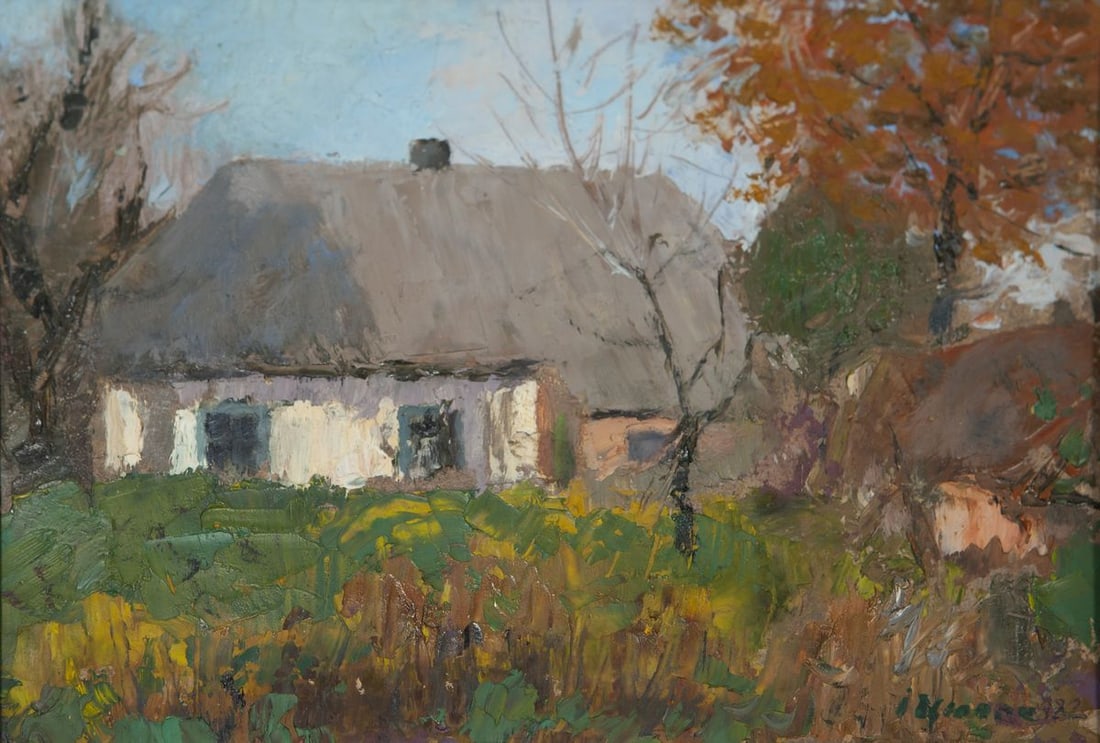 Oil painting Beginning of autumn Ivan Kirillovich Tsyupka - 7