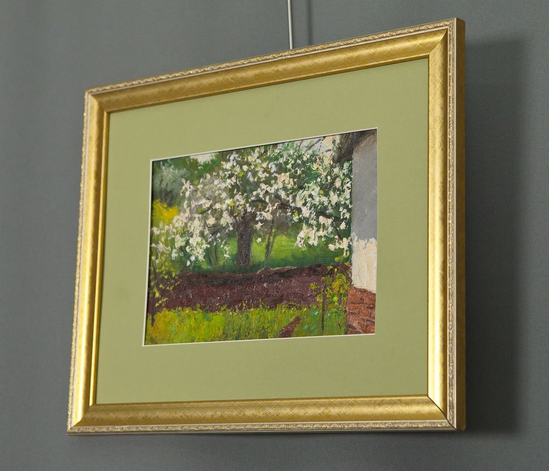 Oil painting Apple smell Ivan Kirillovich Tsyupka - 2