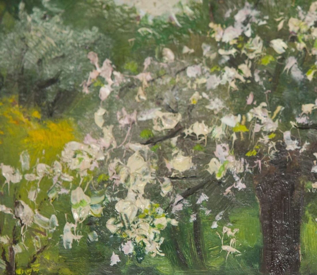 Oil painting Apple smell Ivan Kirillovich Tsyupka - 4