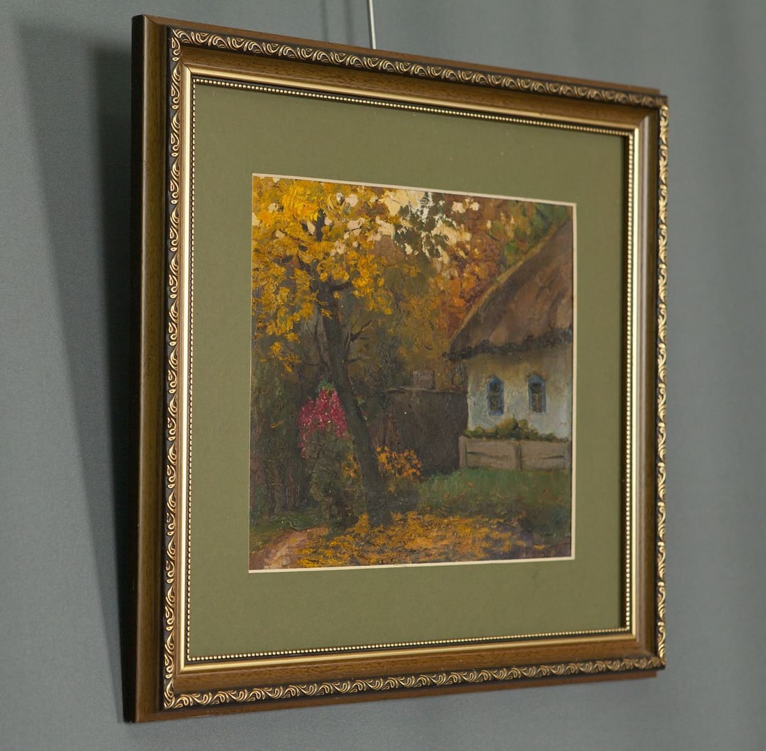 Oil painting Autumn and comfort - 3
