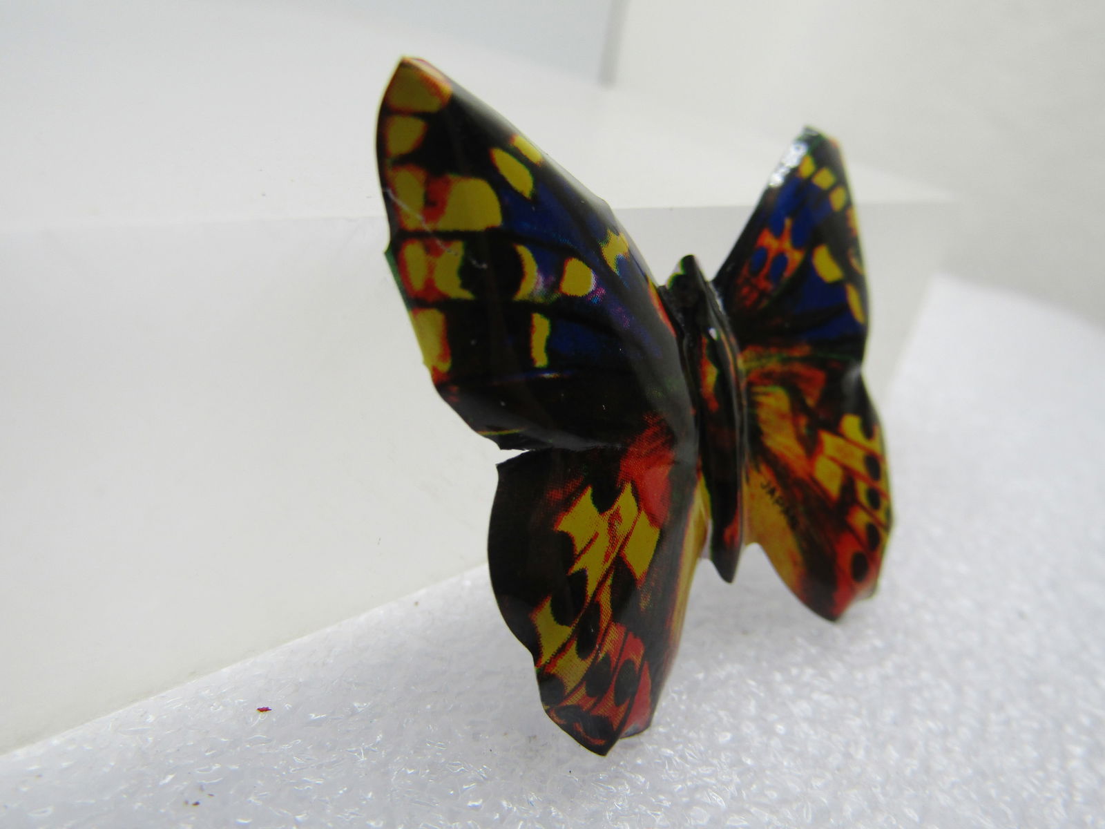 Vintage Litho Butterfly Brooch, 1950's-1960's - 3